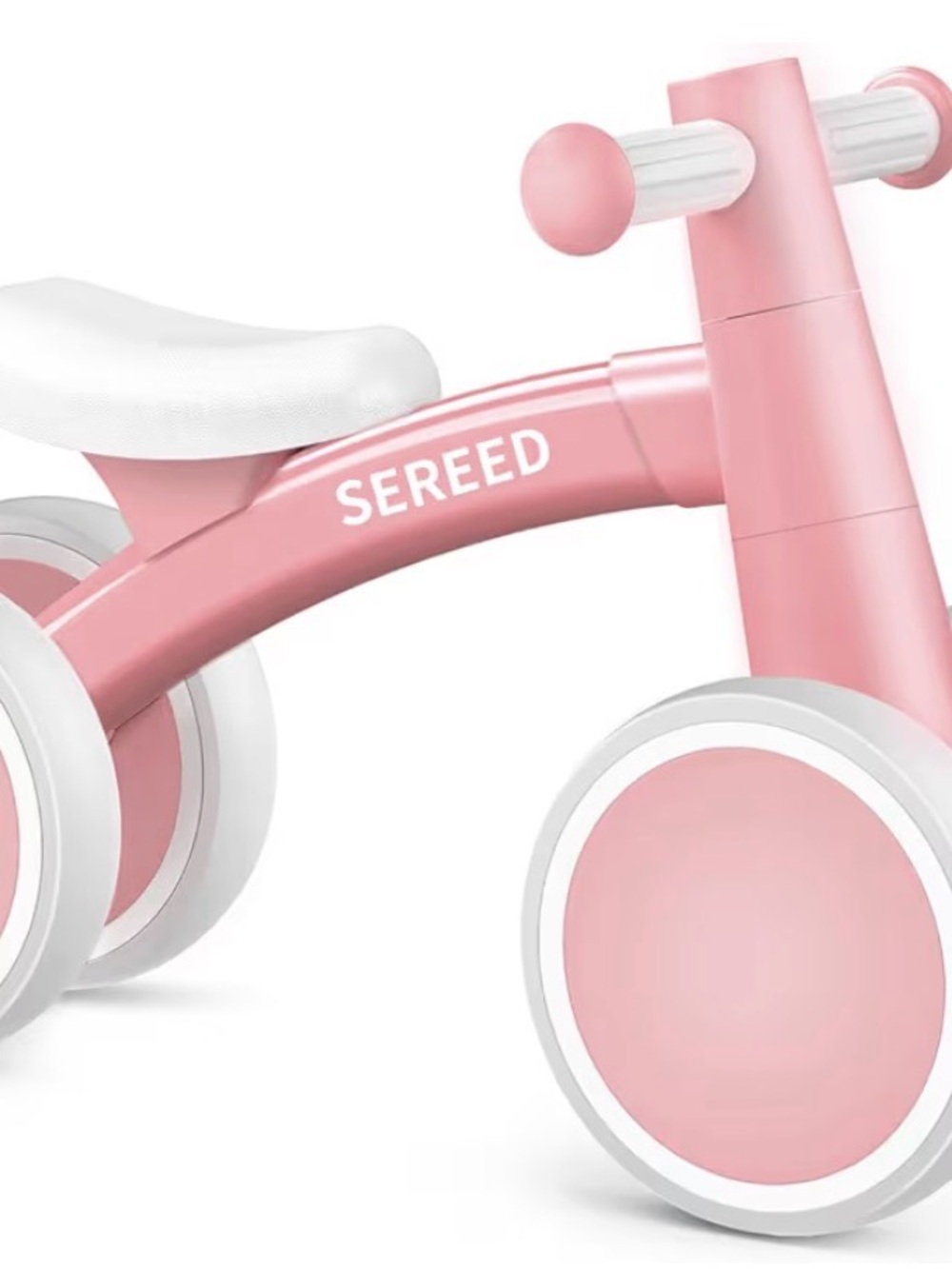 Pink Toddler Balance Bike - Lightweight Ride-On
